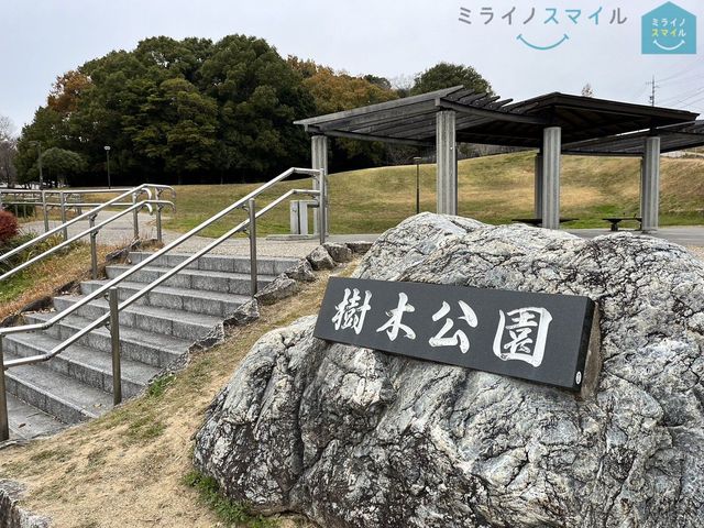 樹木公園 徒歩12分。 950m