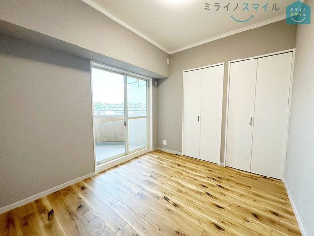 お掃除もラクチンなフローリングのお部屋です！夏場に心地良いひんやり感はフローリングならではです♪