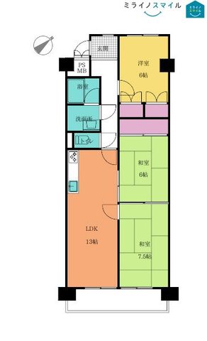 【即入居可能】ライオンズマンション藤が丘ガーデン　4階【始発駅・ペット可・北小学校】