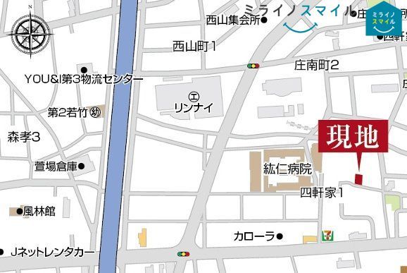 カーナビでお越しの際は「愛知県名古屋市守山区四軒家1丁目1435-1」とご入力ください♪