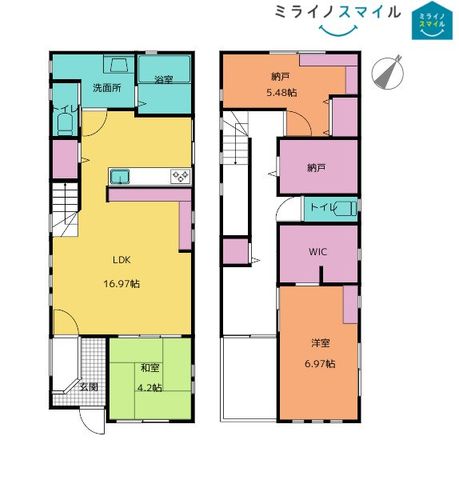 豊明市新栄町7丁目【3カ所床暖房・カーポート付・栄小学校】　