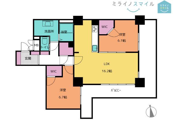 アンビックス志賀ストリートタワー　8階【大杉小学校】