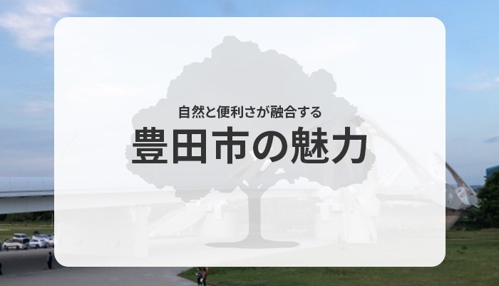 豊田市の住みやすさを探る！自然と便利さが融合する豊田市の魅力